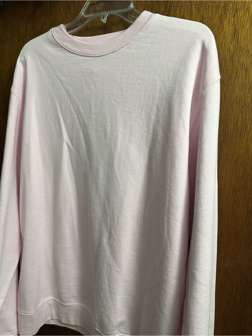 Light Pink Crewneck Sweatshirt